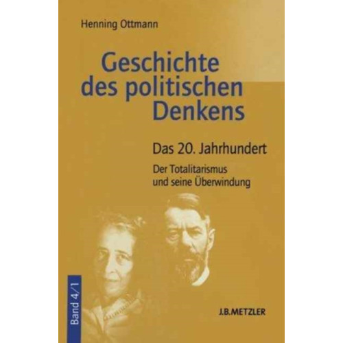 Springer-Verlag Berlin and Heidelberg GmbH & Co. KG Geschichte des politischen Denkens (häftad, ger)