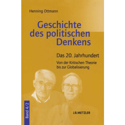 Springer-Verlag Berlin and Heidelberg GmbH & Co. KG Geschichte des politischen Denkens (häftad, ger)