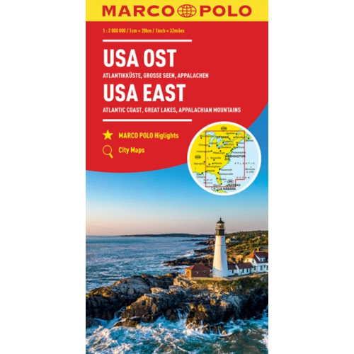 MAIRDUMONT GmbH & Co. KG USA East Marco Polo Map