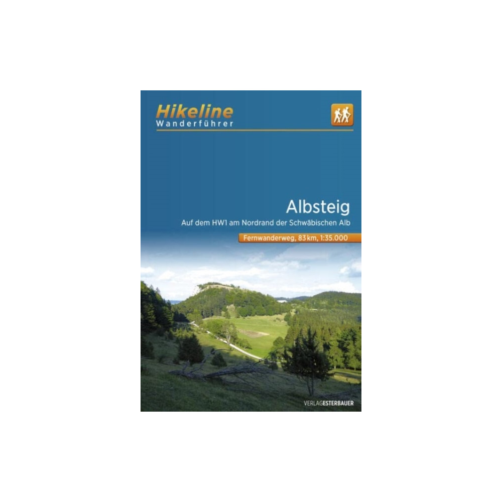 Produktbild för Albsteig Auf dem HW1 am Nordrand der Schwabischen Alb (häftad, ger)