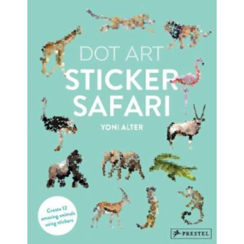 Prestel Dot Art Sticker Safari (häftad, eng)