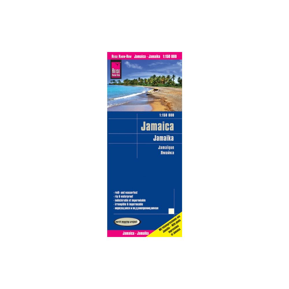 Produktbild för Jamaica (1:150.000)