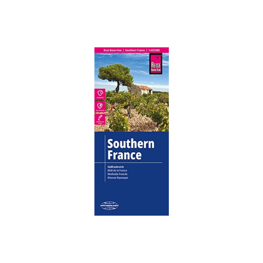 Produktbild för Southern France (1:425.000)