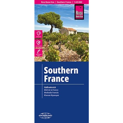 Reise Know-How Verlag Peter Rump GmbH Southern France (1:425.000)