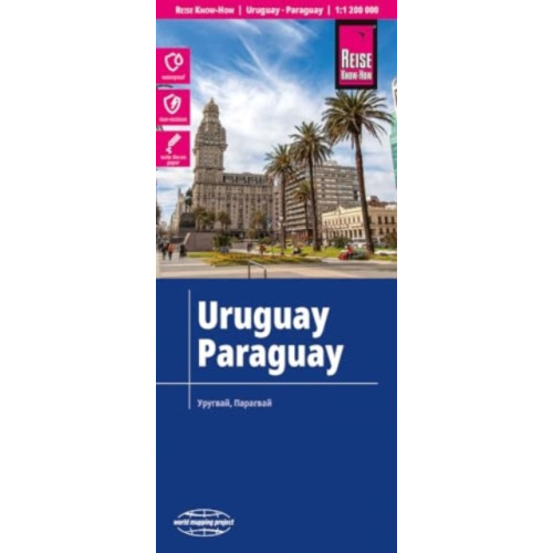 Reise Know-How Verlag Peter Rump GmbH Uruguay, Paraguay (1:1.200.000)