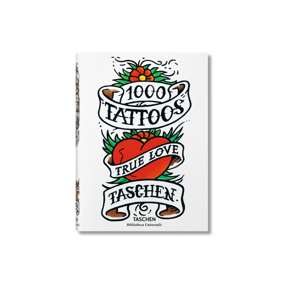 Produktbild för 1000 Tattoos (inbunden, eng)