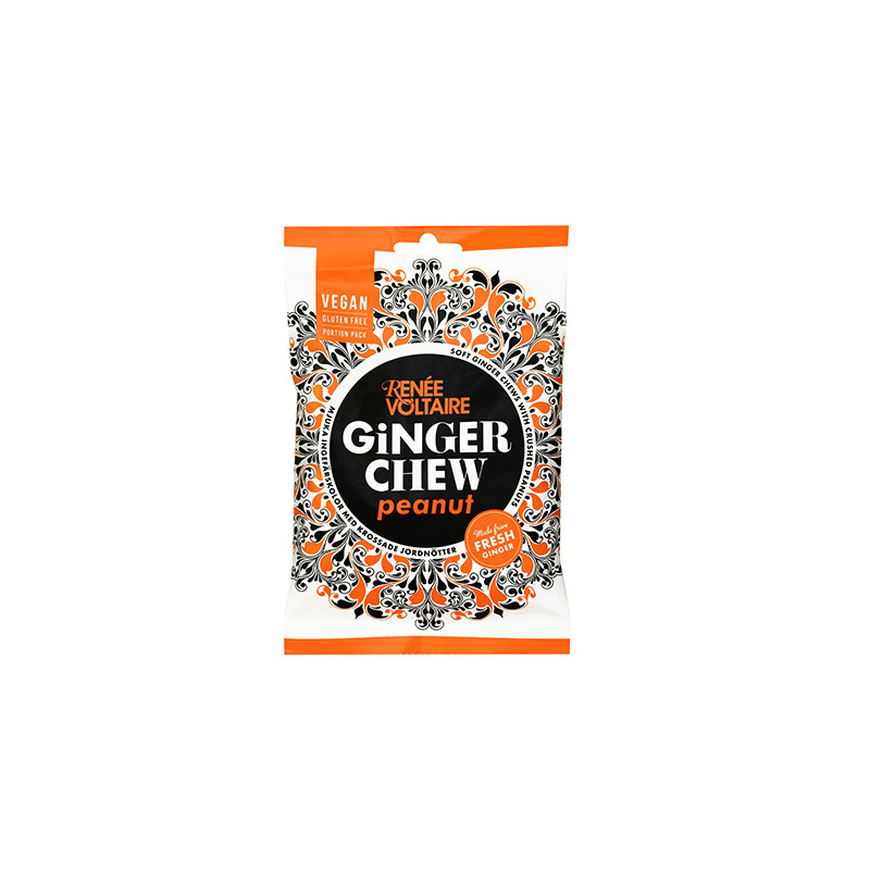 Produktbild för Ginger Chew Peanut 120g