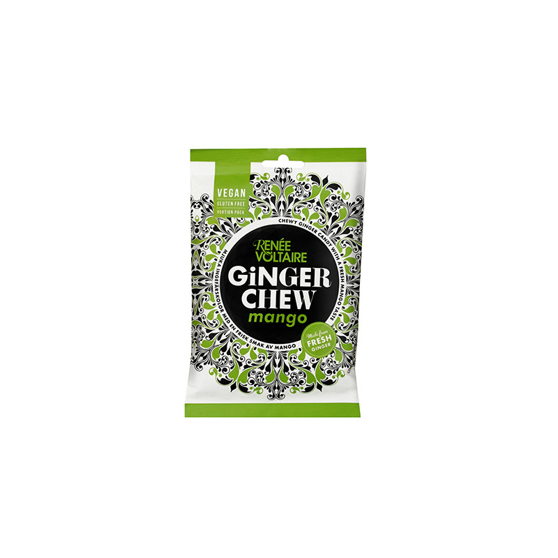 Produktbild för Ginger Chew Mango 120g