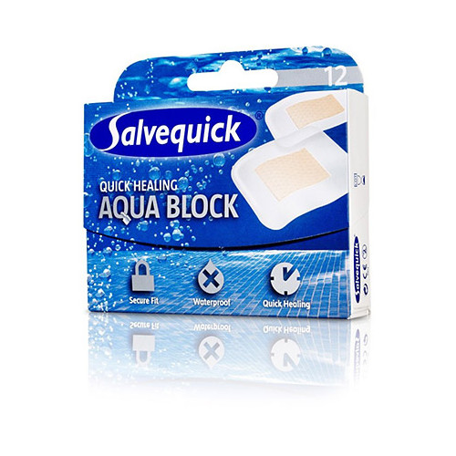 Salvequick Salvequick Aqua Block 12st