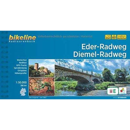 Verlag Esterbauer Eder - Radweg Diemel - Radweg (bok, spiral, ger)