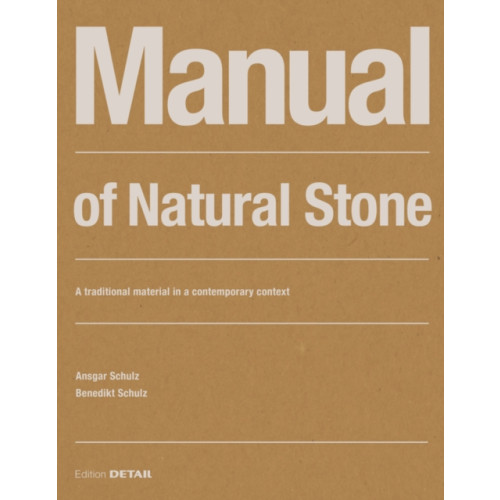 De Gruyter Manual of Natural Stone (häftad, eng)