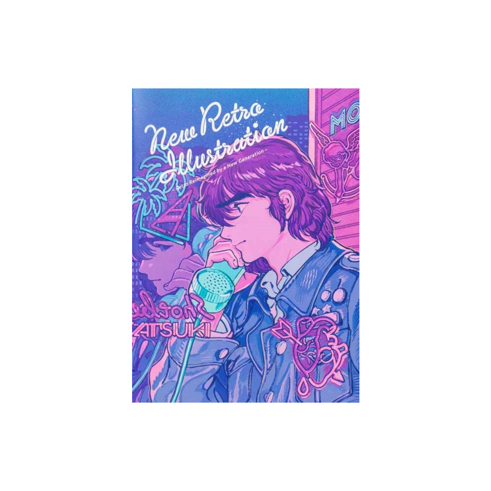 Produktbild för New Retro Illustrations (häftad, eng)