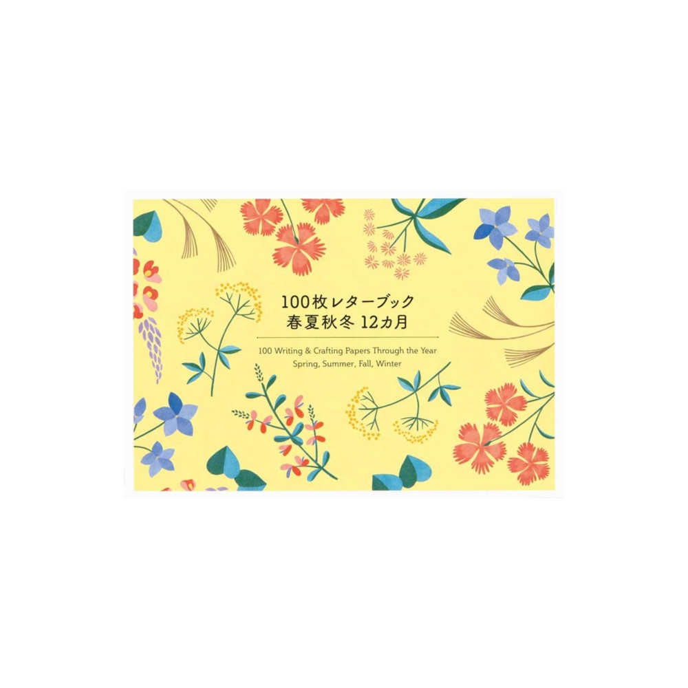 Produktbild för 100 Writing  Crafting Papers Through the Year: Spring, Summer, Fall, Winter (Japanese only, mostly visual) (häftad, jpn)