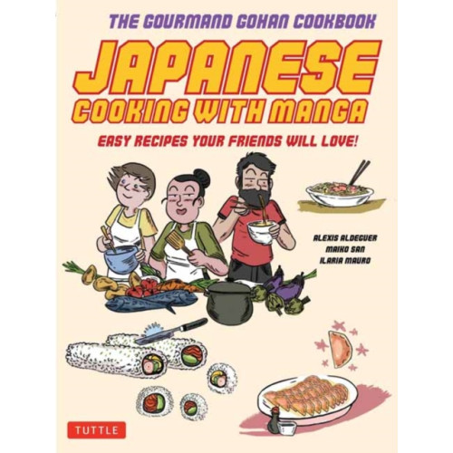 Tuttle Publishing Japanese Cooking with Manga (häftad, eng)