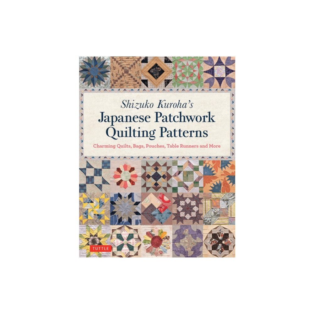 Produktbild för Shizuko Kuroha's Japanese Patchwork Quilting Patterns (häftad, eng)