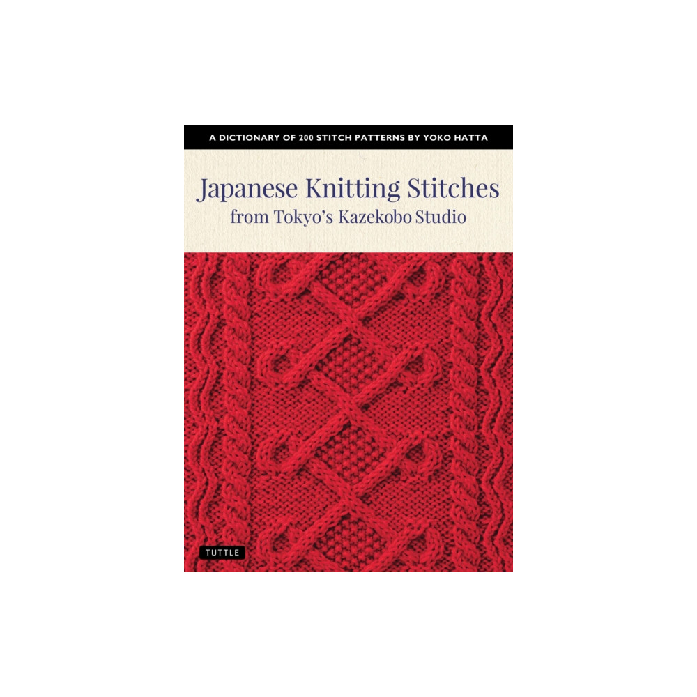 Produktbild för Japanese Knitting Stitches from Tokyo's Kazekobo Studio (häftad, eng)