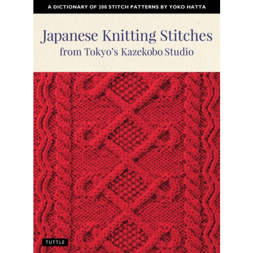 Tuttle Publishing Japanese Knitting Stitches from Tokyo's Kazekobo Studio (häftad, eng)