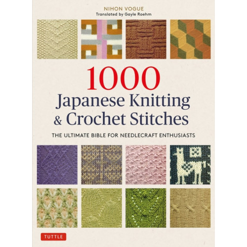 Tuttle Publishing 1000 Japanese Knitting & Crochet Stitches (häftad, eng)