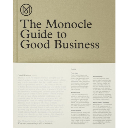 Die Gestalten Verlag The Monocle Guide to Good Business (inbunden, eng)