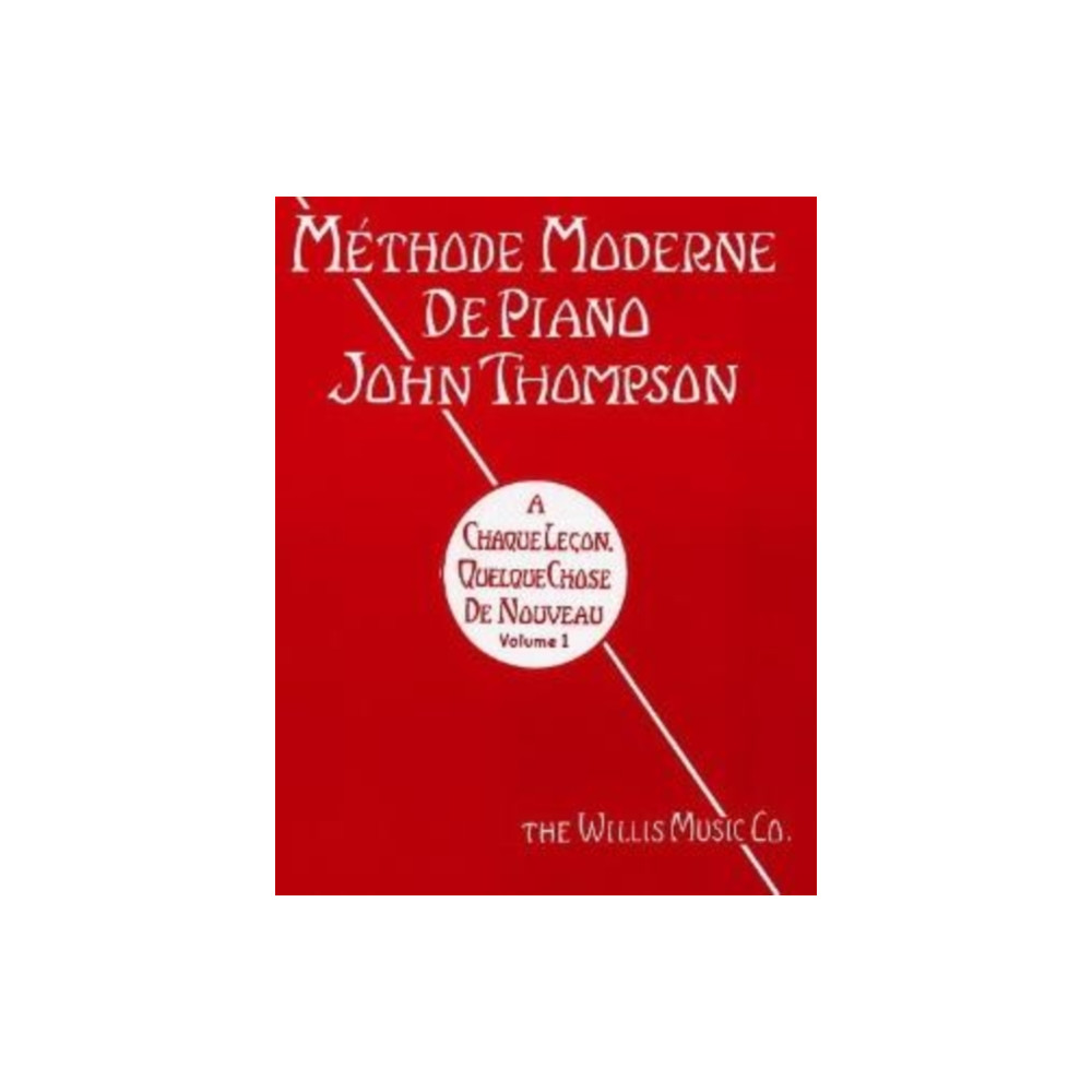Produktbild för MTHODE MODERNE DE PIANO JOHN THOMPSON VO (häftad, eng)