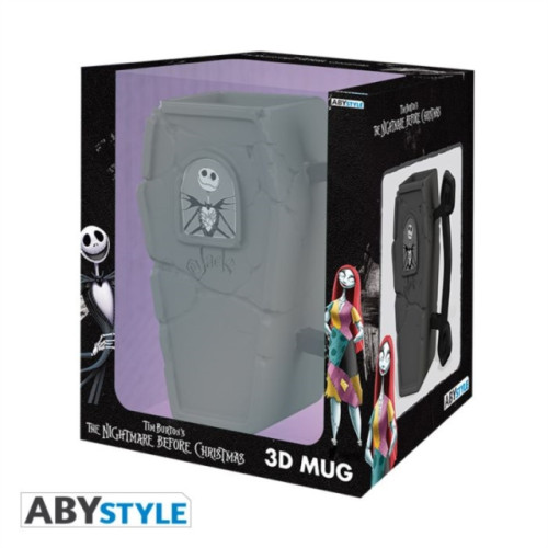 ABYSSE UK The Nightmare Before Christmas Jack Coffin 3D Mug (häftad, eng)