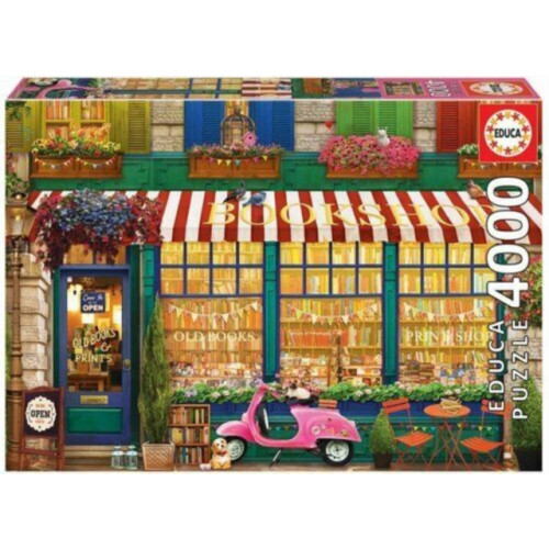 PAUL LAMOND/UNIVERSTIY GAMES Vintage Bookshop 4000pc Jigsaw Puzzle