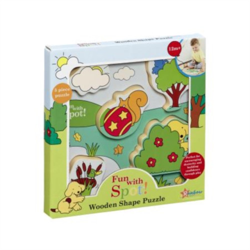 RAINBOW DESIGNS LTD Spot Wooden Shape Puzzle