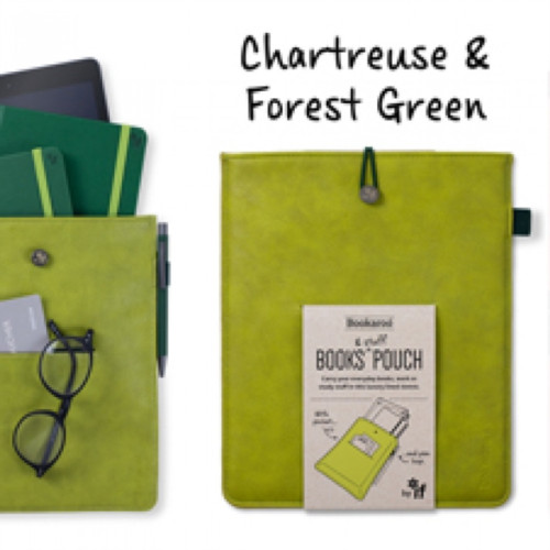 That Company Called If Bookaroo Books & Stuff Pouch Chartreuse