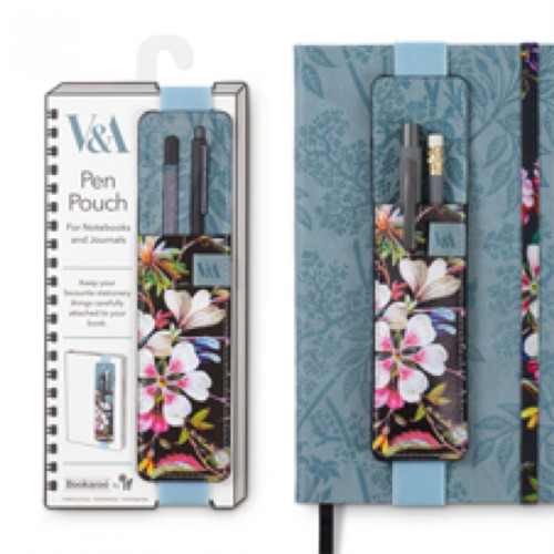 That Company Called If V & A Bookaroo Pen Pouch Kilburn Black Floral