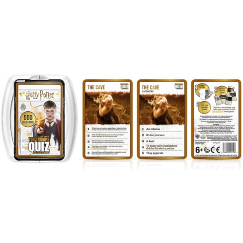 LICENSED MERCHANDISE Harry Potter Top Trumps Quiz Deck Card Game