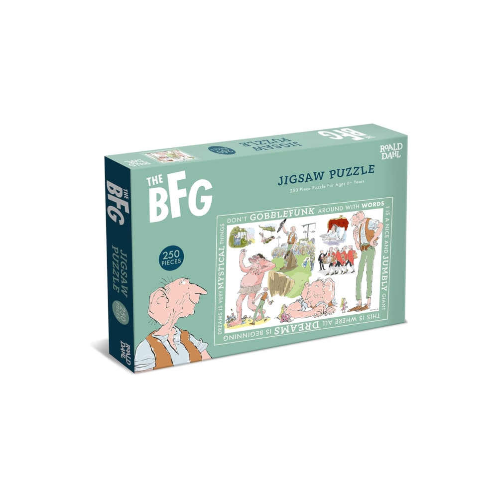 Produktbild för Roald Dahl Puzzles 250Pc Big Friendly Gi