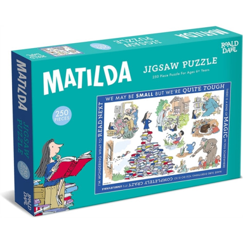 Paul Lamond Games Roald Dahl Puzzles 250pc Matilda