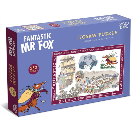 Paul Lamond Games Roald Dahl Puzzles 250pc Mr Fox Puzzle