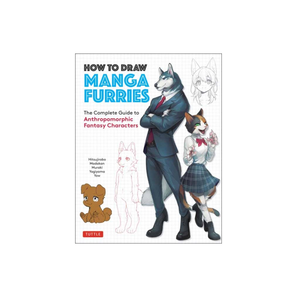 Produktbild för How to Draw Manga Furries (häftad, eng)