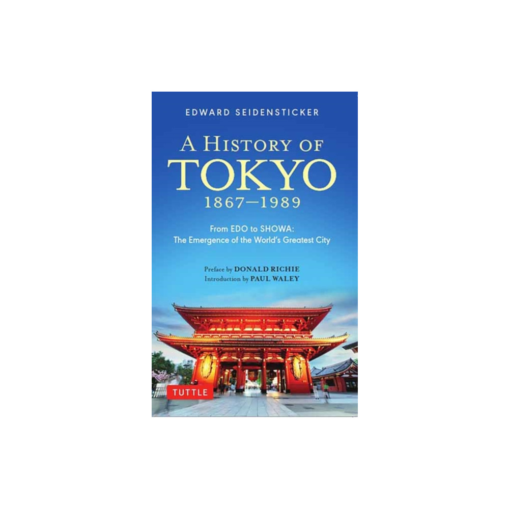 Produktbild för A History of Tokyo 1867-1989 (häftad, eng)