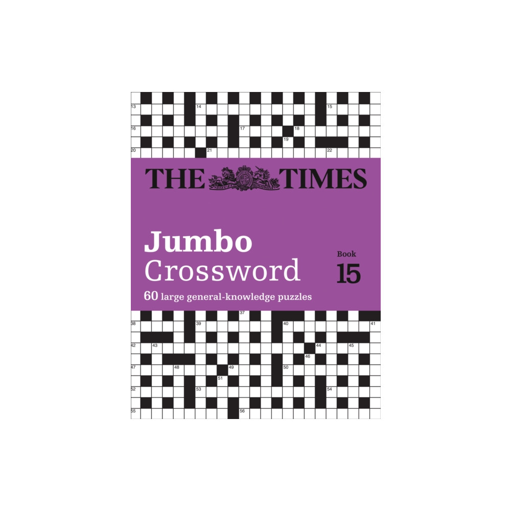 Produktbild för The Times 2 Jumbo Crossword Book 15 (häftad, eng)