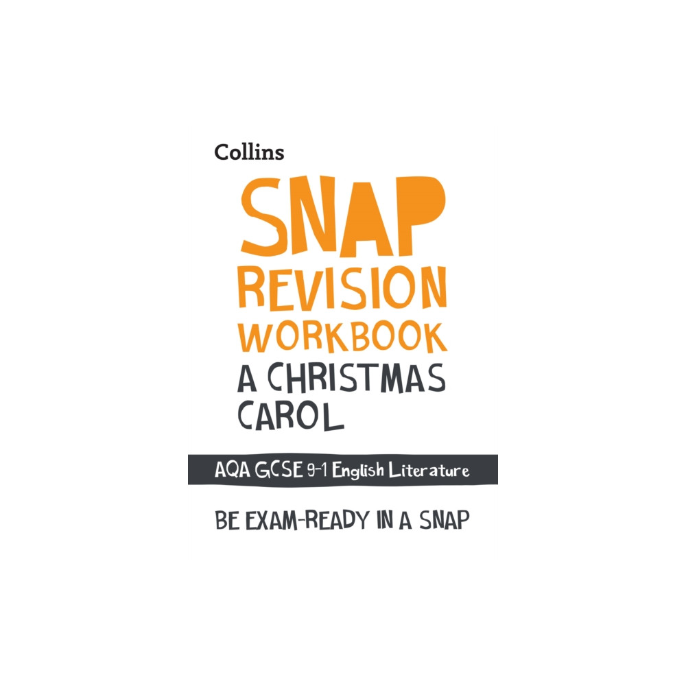 Produktbild för A Christmas Carol: AQA GCSE 9-1 English Literature Workbook (häftad, eng)