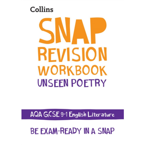 HarperCollins Publishers AQA Unseen Poetry Anthology Workbook (häftad, eng)