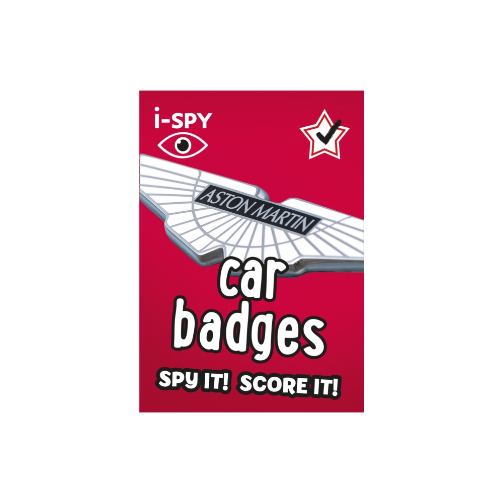 Produktbild för i-SPY Car badges (häftad, eng)