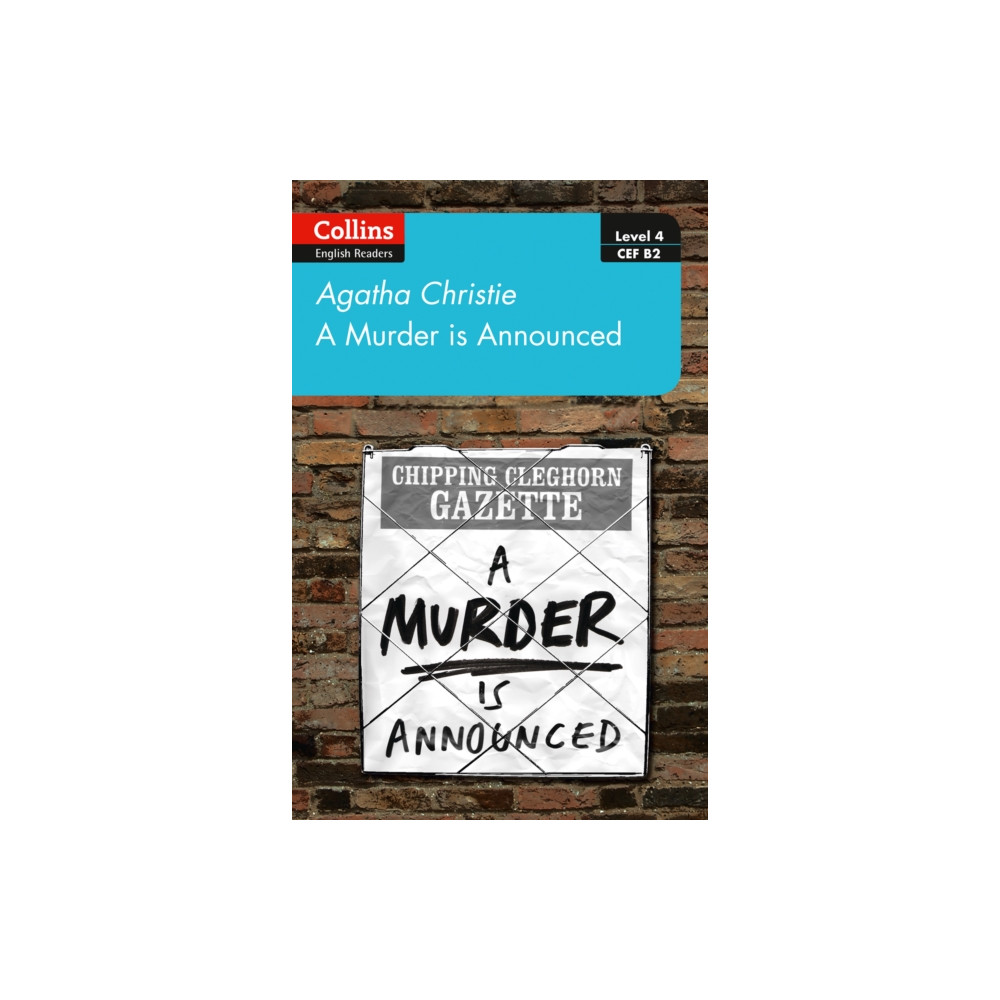 Produktbild för A murder is announced (häftad, eng)