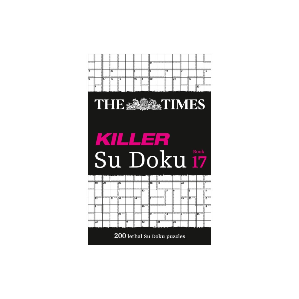 Produktbild för The Times Killer Su Doku Book 17 (häftad, eng)