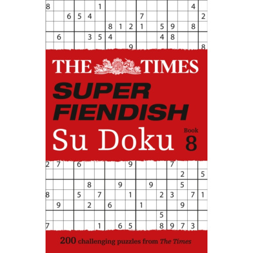 HarperCollins Publishers The Times Super Fiendish Su Doku Book 8 (häftad, eng)