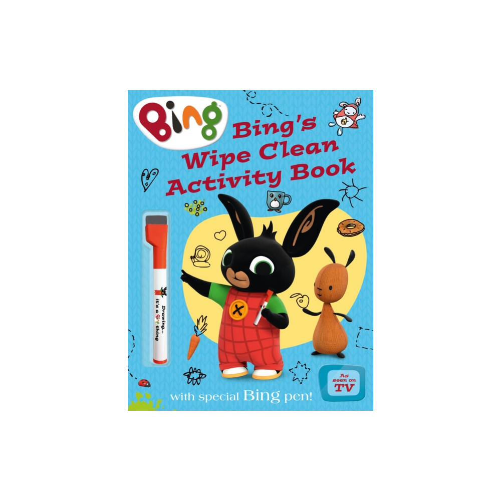 Produktbild för Bing’s Wipe Clean Activity Book (häftad, eng)