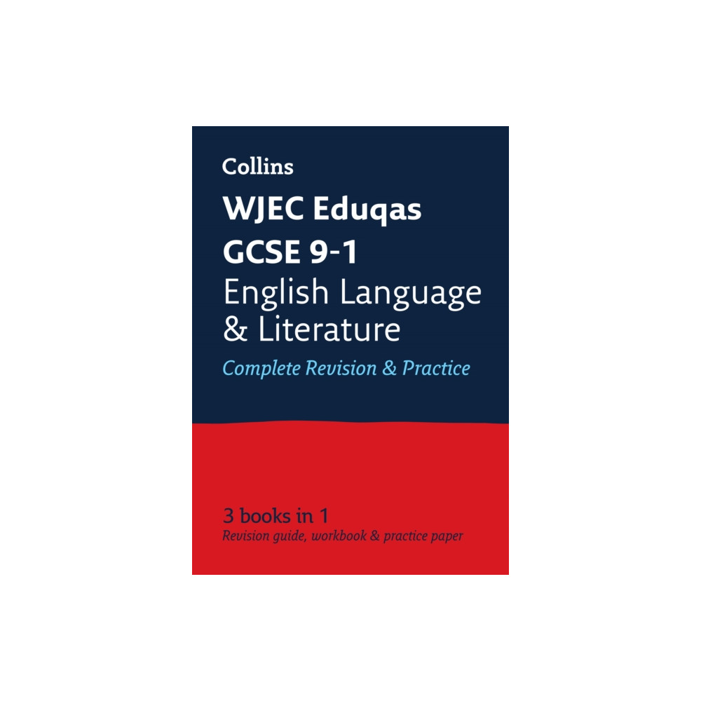 Produktbild för WJEC Eduqas GCSE 9-1 English Language and Literature All-in-One Complete Revision and Practice (häftad, eng)