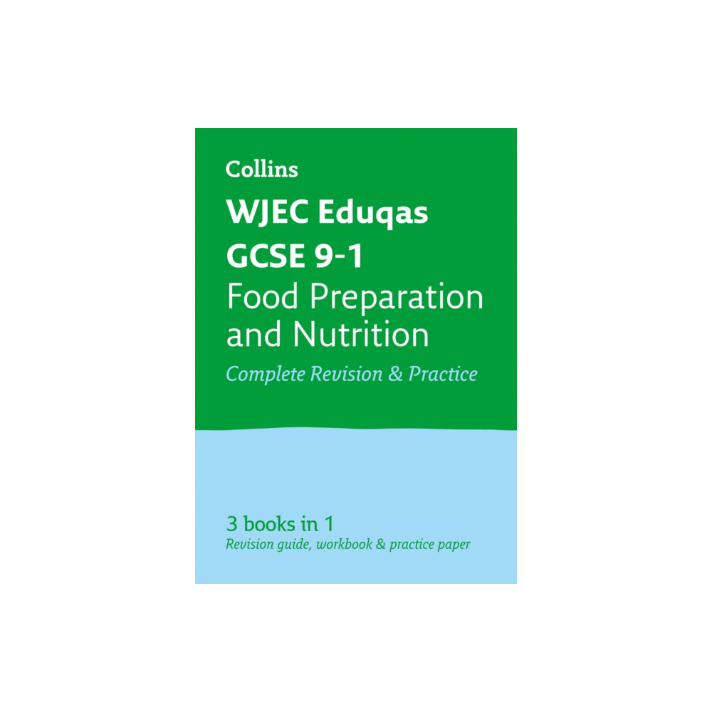 Produktbild för WJEC Eduqas GCSE 9-1 Food Preparation and Nutrition All-in-One Complete Revision and Practice (häftad, eng)
