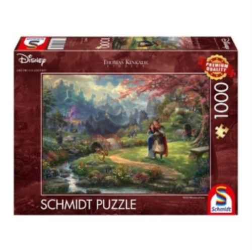 Asmodee Disney Dreams Collection - Mulan Blossoms of Love by Thomas Kinkade 1000 Piece Schmidt Puzzle (häftad, eng)