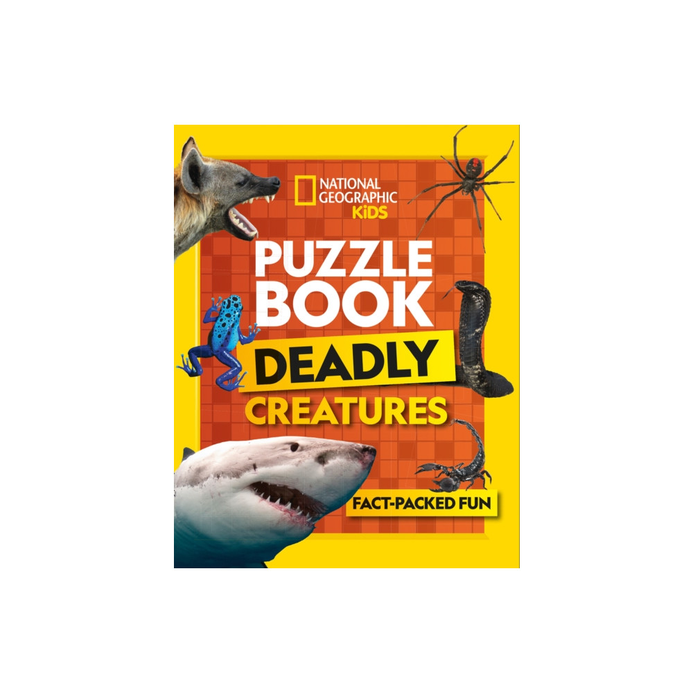 Produktbild för Puzzle Book Deadly Creatures (häftad, eng)