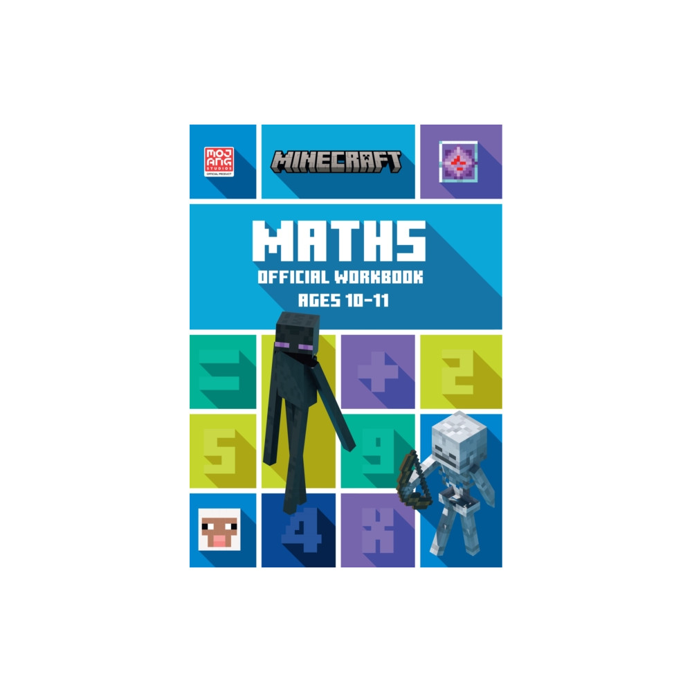 Produktbild för Minecraft Maths Ages 10-11 (häftad, eng)