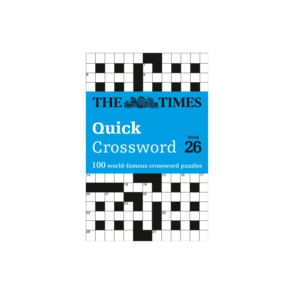 Produktbild för The Times Quick Crossword Book 26 (häftad, eng)
