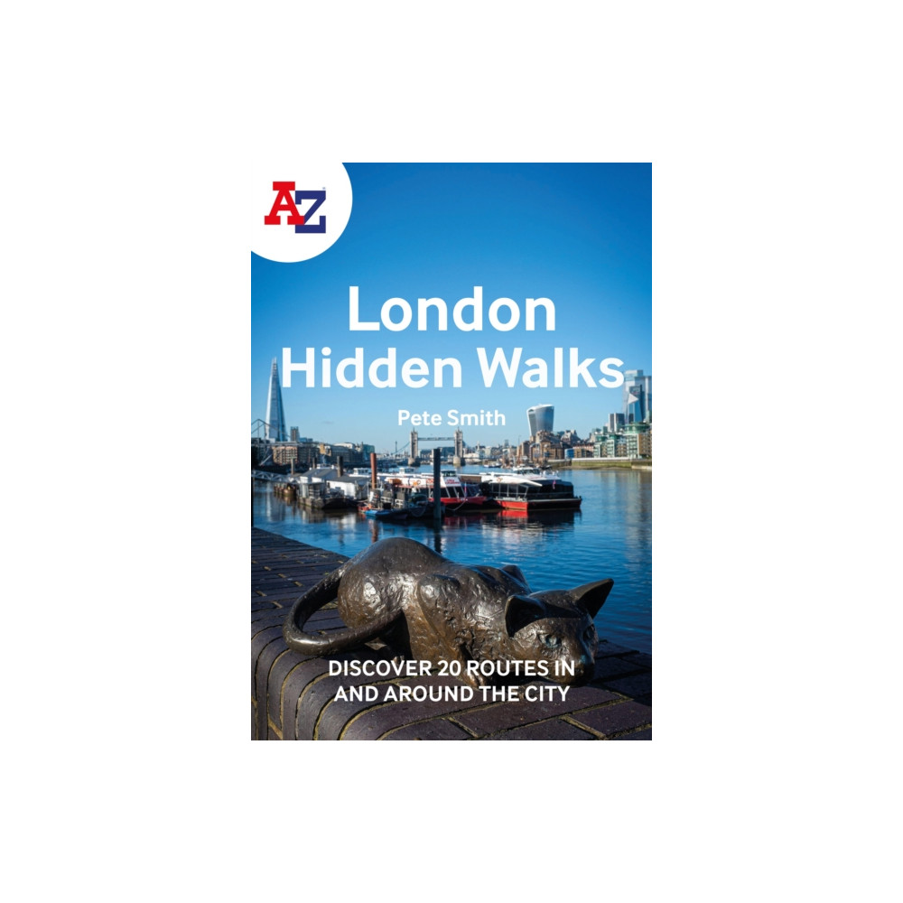 Produktbild för A -Z London Hidden Walks (häftad, eng)